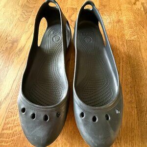 Crocs Slip‎ On Sandal Black Women 10